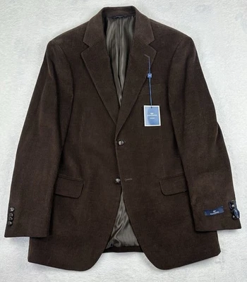 Dockers Men’s Brown Corduroy Sport Coat Blazer Jacket Size 38R Cotton Classic - Image 1 of 4