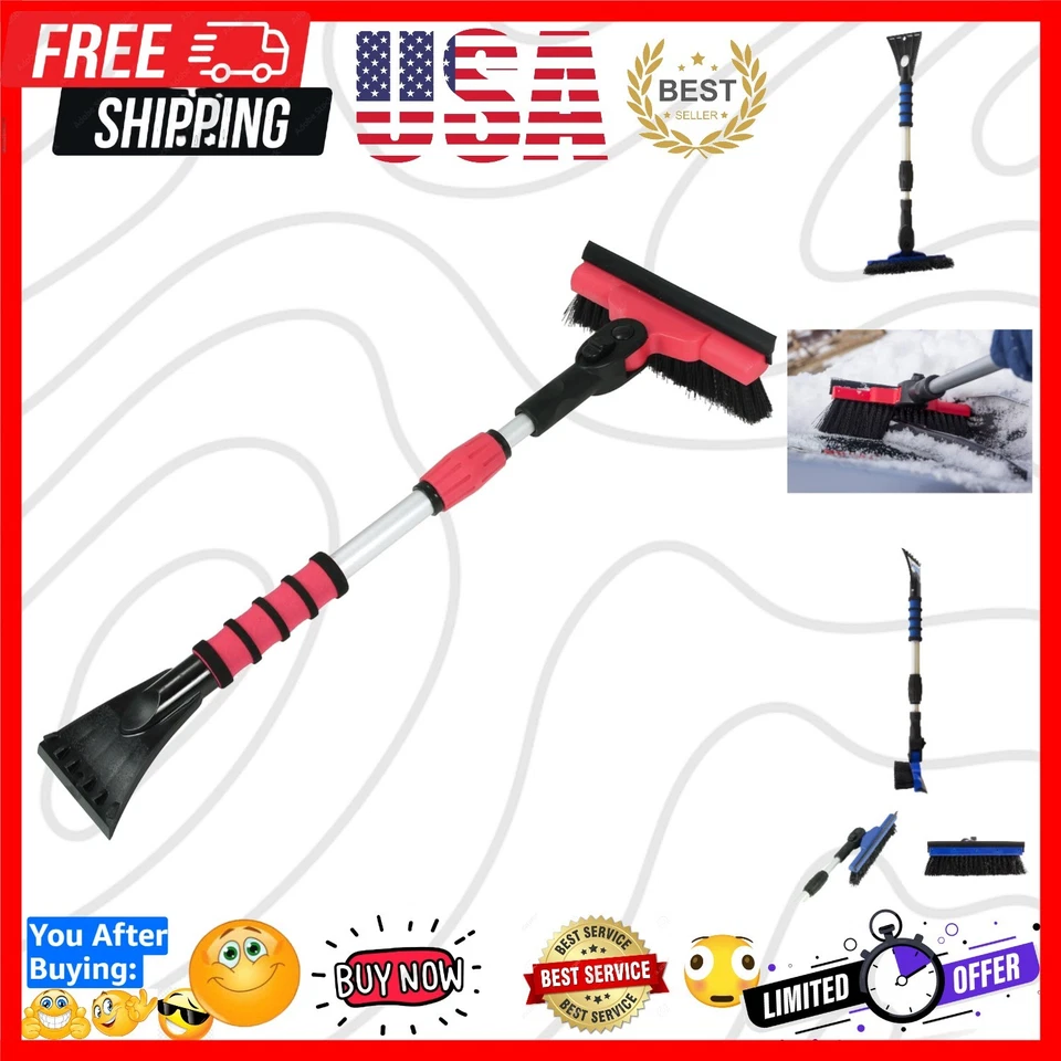 Mallory 35inch Mini Pivot Dual Head Telebroom 580-ep