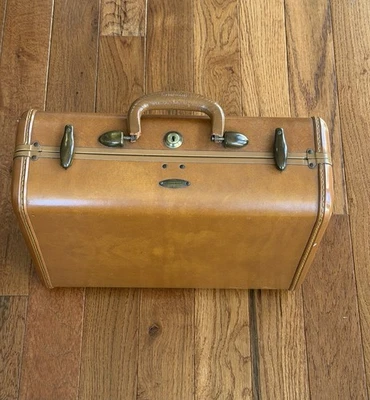 Maleta Samsonite de colección de Shwayder Bros. Inc. - Estuche de viaje rígido de cuero Foto 1 de 4