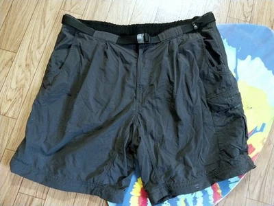 Pantalones Cortos Exofficio Para Hombres 40 Negros NYLON Cinturón Carga Utilidad Senderismo Pesca Foto 1 de 4