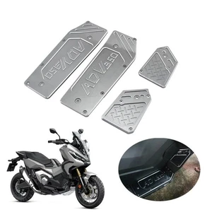 For Honda ADV350 2022-2023 Motorcycle Footrest Foot Pads Pedal Plate Pedal Pad - Picture 1 of 9