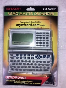 Nouveau Sharp YO-520P Synchronize Memo Master Organizer : organisateur électronique scellé - Photo 1 sur 5