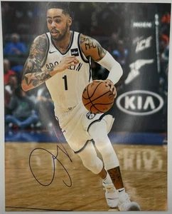 D’Angelo Russell Signed 8x10 Ohio State Buckeyes LA Lakers Brooklyn Nets Mavs - Picture 1 of 1