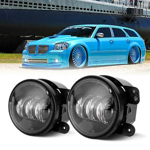 Pair For Dodge Magnum 2005-2008 60W 4" inch LED Fog Lights Driving Lamps Sealed - Picture 1 of 11