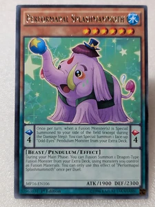 Yu-Gi-Oh Trading Card Game Performapal Splashmammoth MP16-EN106 1st Edition 1996 - Foto 1 di 6
