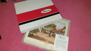 Vintage Pimpernel 6 De Luxe Finish Place Mats English Villages Good condition - Picture 1 of 9