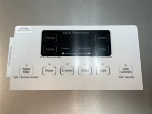 GE Distributore Frigo Bianco Sovrapposizione Adesivo, per WR55X11113/ WR55X23244, Nuovo - Foto 1 di 3