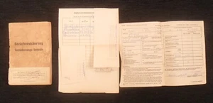 4570A EAST GERMAN/DDR/GDR " SOCIAL SECURITY/INSURANCE I.D " cir 1952 - Picture 1 of 4