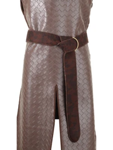 Adults Medieval Knight Brown Belt Costume Accessory - Picture 1 of 2