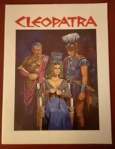 Cleopatra (1963) - Movie Program, Printed in England / Elizabeth Taylor - Foto 1 di 6