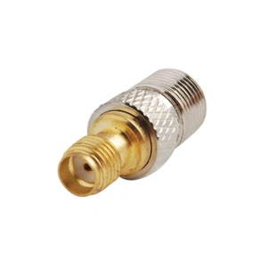 SMA-F Adapter Connector SMA female to F female Jack straight Antenna Adapter - Picture 1 of 2