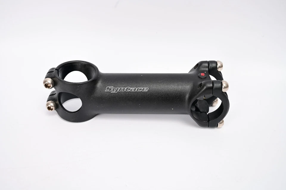 Syntace Road MTB Gravel Bike Stem 105mm 25.4mm +/-6 Deg 1 1/8" Black Aluminum - Image 1 of 4