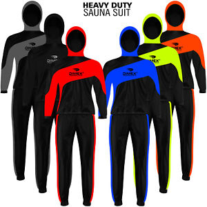 Heavy Duty Sauna Sweat Suit Exercise Gym Suit Fitness Weight Loss with Hoodie