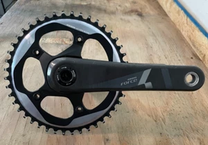 SRAM Force 1 Crankset 175mm 1x11 Speed 44T PF30 BB30 Gravel CX Carbon - Picture 1 of 7