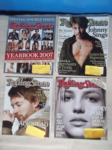Rolling Stone 2008 Garage / Attic Find LOT of  4  No moisture damage - Imagen 1 de 3