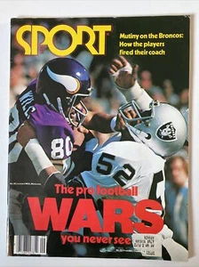 Sport Magazine September 1977 - Leonard Lewis Vikings - Picture 1 of 12