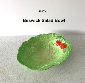 BESWICK SALAD BOWL no264 1930s no damage - Picture 1 of 2