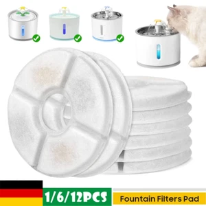 1-12x Pet Cat Fountain Filter für Catit Design Senses Trinkbrunnen Fountains DE - Picture 1 of 21