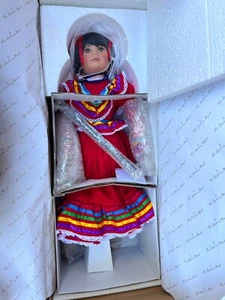2004 Danbury Mint Gabriella The Cinco de Mayo Doll by Donna Rupert 21" H - Picture 1 of 6