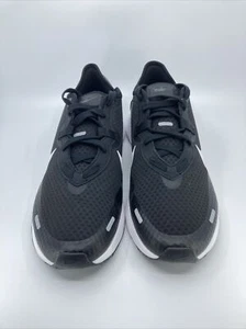 Nike Mens Reposto CZ5631-012 Running Shoes Black/White Sz 14 - Picture 1 of 7