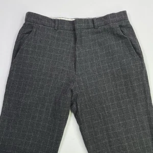 Polo Ralph Lauren Golf Wool Pants Men’s 32x30 (31x27) Plaid Pattern Dress Casual - Picture 1 of 10