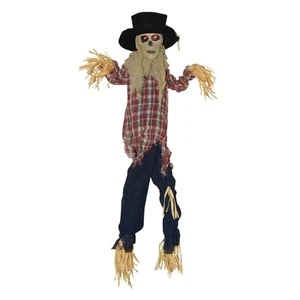 Sound Activated Kicking Scarecrow Halloween Decoration - Picture 1 of 5