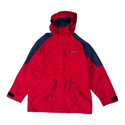 Berghaus Gore Tex Jacket Mens XL Red Sonora Waterproof Rain Coat Outdoor Hiking - Image 1 of 4