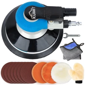 6" Air Sander Kit - Garage-Ready Dual Action Tool, Car Detailing & Woodworkin... - Picture 1 of 7