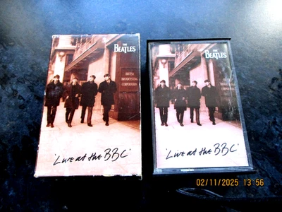 The Beatles Live at the BBC Double Cassette Tape Set 1994 EMI/Apple w Sleeve  13 - Image 1 of 4