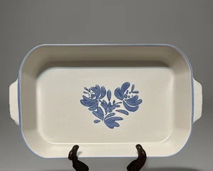 Pfaltzgraff Yorktowne Rectangular Casserole Baking Pan Dish Blue 13.5” X 8” X 2” - Picture 1 of 12