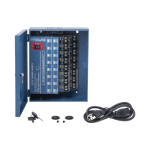 Fuente de alimentación de alta resistencia Epcom Powerline XP16DC204KV 11-15 VDC @ 20 amperios 16 cámaras - Imagen 1 de 5