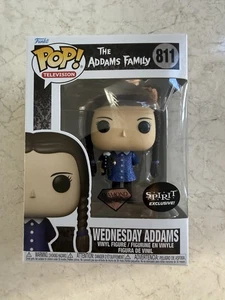 Funko Pop Wednesday Addams #811 Spirit Exclusive Diamond Collection The Addams - Imagen 1 de 4