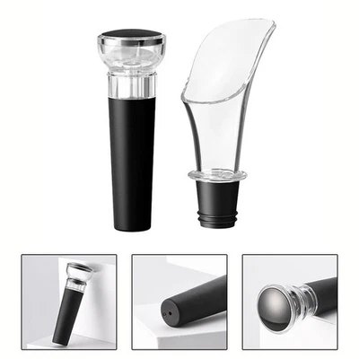 Wine Aerator Keywords Flavor Enhancement Optimal Oxygen Spills Prevention - Image 1 of 4