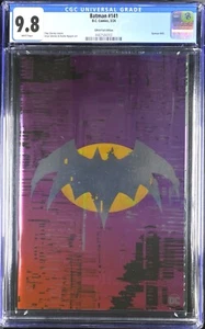 Batman (2016) #141 - Variant Bat Symbol Zur En Arrh Foil Cover - CGC 9.8 - Bild 1 von 2