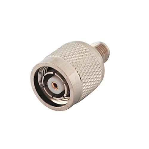 SMA Female to PR TNC Male (female pin) RF Coaxial Adapter (pack of 2) USA - Image 1 of 1