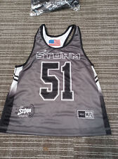 Foco Storm Girls Lacrosse Uniform Reversible Mesh Jersey T-shirt M/L - Sports