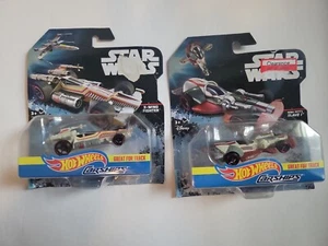 Hot Wheels 2017 - Star Wars Carships - X-Wing Fighter and Slave I - Imagen 1 de 5