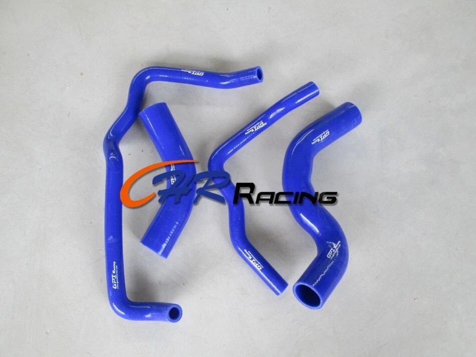 Silicone Radiator Hose For 1999-2005 Toyota HILUX 3.0L KZN165R Turbo Diesel BLUE - image 1 of 4
