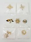 Vintage OES Past Matron Lot Of 7 Brooches/Pins Masonic 
