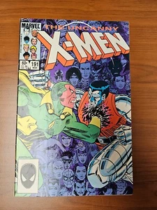 Uncanny X-Men #191 1985 Marvel Comics F/VF 1st App Nimrod - Picture 1 of 3