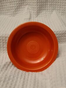 Vintage Fiestaware Radioactive Red 8.25” 8.5” 8 1/2 Inch Nappy Bowl Fiesta