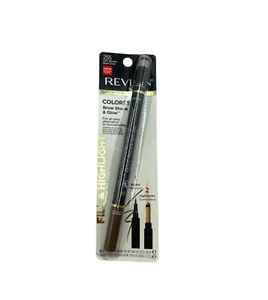 Marcador y resaltador de ojos con forma de ceja y brillo Revlon Colorstay, 255 marrón suave - Imagen 1 de 3