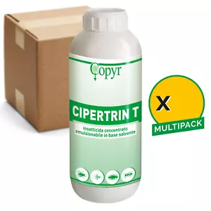 Copyr CIPERTRIN T Insetticida Cipermetrina Tetrametrina da 500 ML a 5 LT - Foto 1 di 7