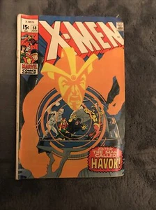 Uncanny X-Men 58 Primera Aparición de Havok en Disfraz VER LAS FOTOS RARO CÓMIC - Imagen 1 de 12