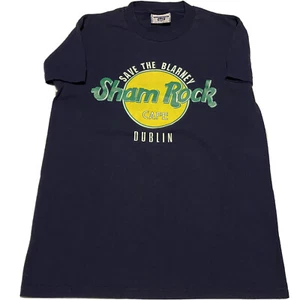 MCNULTY'S CAFE SHAMROCK LEPRECHAUN Sham Rock Cafe  t-shirt Small USA Irish - Picture 1 of 8