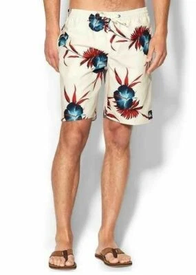 NUEVO PARA HOMBRES QUIKSILVER L XL REALITIES VOLEIBOL BOARDSHORTS TABLA DE NADAR PANTALONES CORTOS BAÚLES Foto 1 de 2