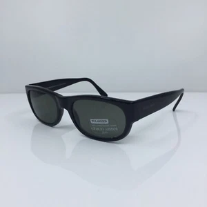 Occhiali da sole vintage Giorgio Armani 845 polarizzati GA 845-P C. 020/48 nero 54-19mm - Foto 1 di 12
