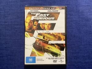 The Fast and The Furious, Supercharged Edition (2001), DVD, Region 4