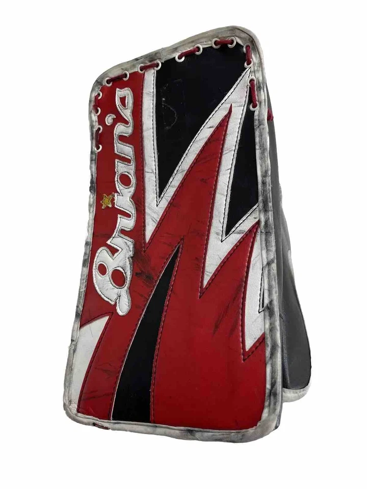 Brian’s MIKA NORONEN Game Used Pro Buffalo Sabres Ice hockey goalie Blocker 🇫🇮 - Image 1 of 4