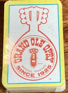 Grand Ole Opry Nashville Tennessee TN Desde 1925 Pequeña baraja de cartas 1975 - Imagen 1 de 7